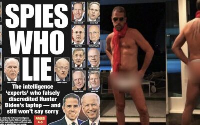 Flashback: LOCK THEM UP: FBI “Verified Authenticity of Hunter Biden Laptop in November 2019! – Then 51 Top Intel Officials Lied to American Public and Said it Was Russian Propaganda Before 2020 Election