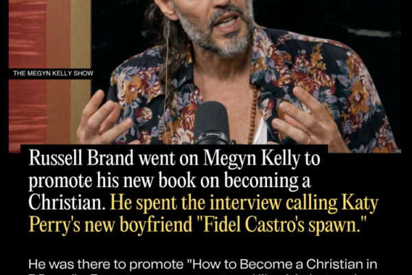 Russell Brand Divorced Katy Perry Over Text. Now He’s Weighing In On Her Love Life.