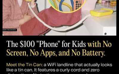 The 0 Phone For Kids With No Screen, No Apps, And No Battery