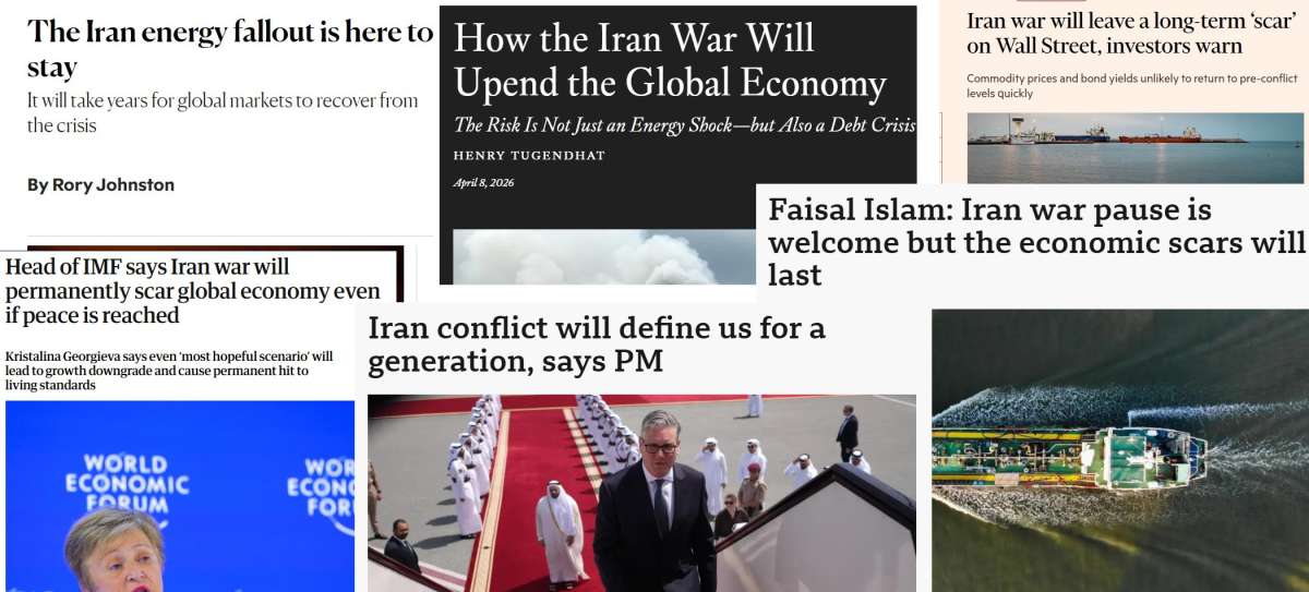 “A permanent hit to living standards” – Iran War agenda revealed.