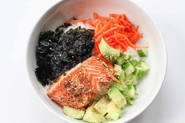 Sushi Roll in a Bowl Sushi Roll in a Bowl
