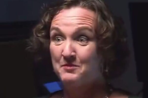 Katie Porter Squirms During Debate When Confronted with Her Meltdowns