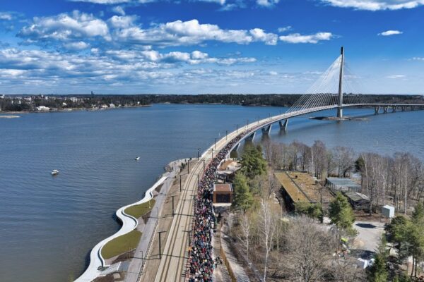 Finland’s new bridge was built for everyone except drivers