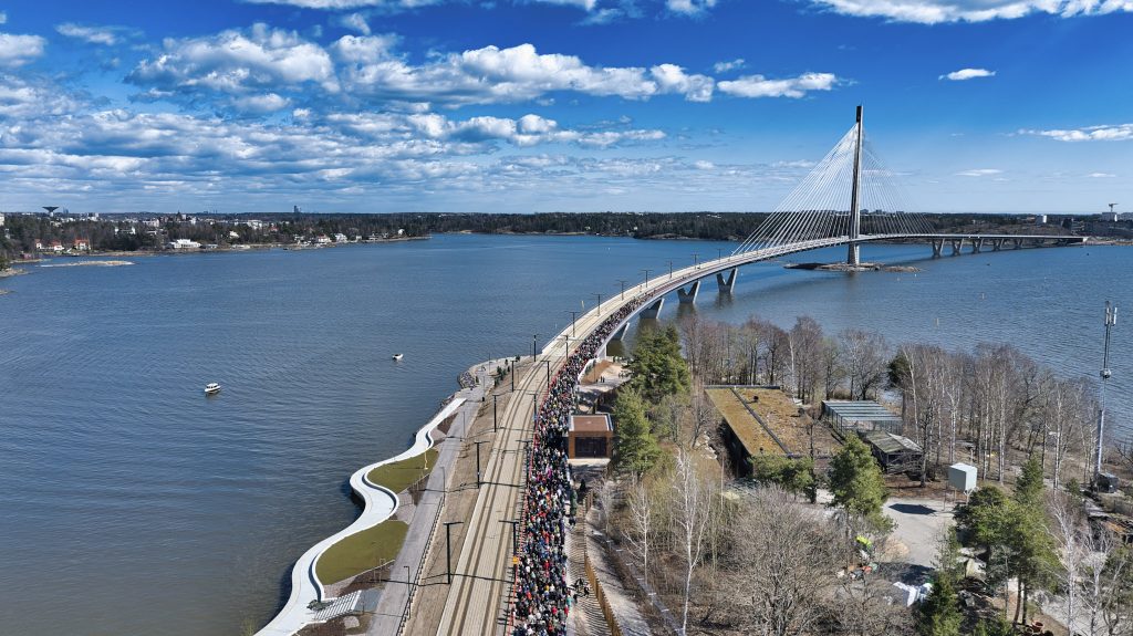 Finland’s new bridge was built for everyone except drivers