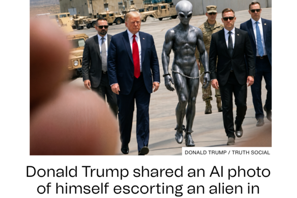 Trump’s AI Alien Post Looks Like a Meme, but Here’s the Disclosure Timeline Behind It