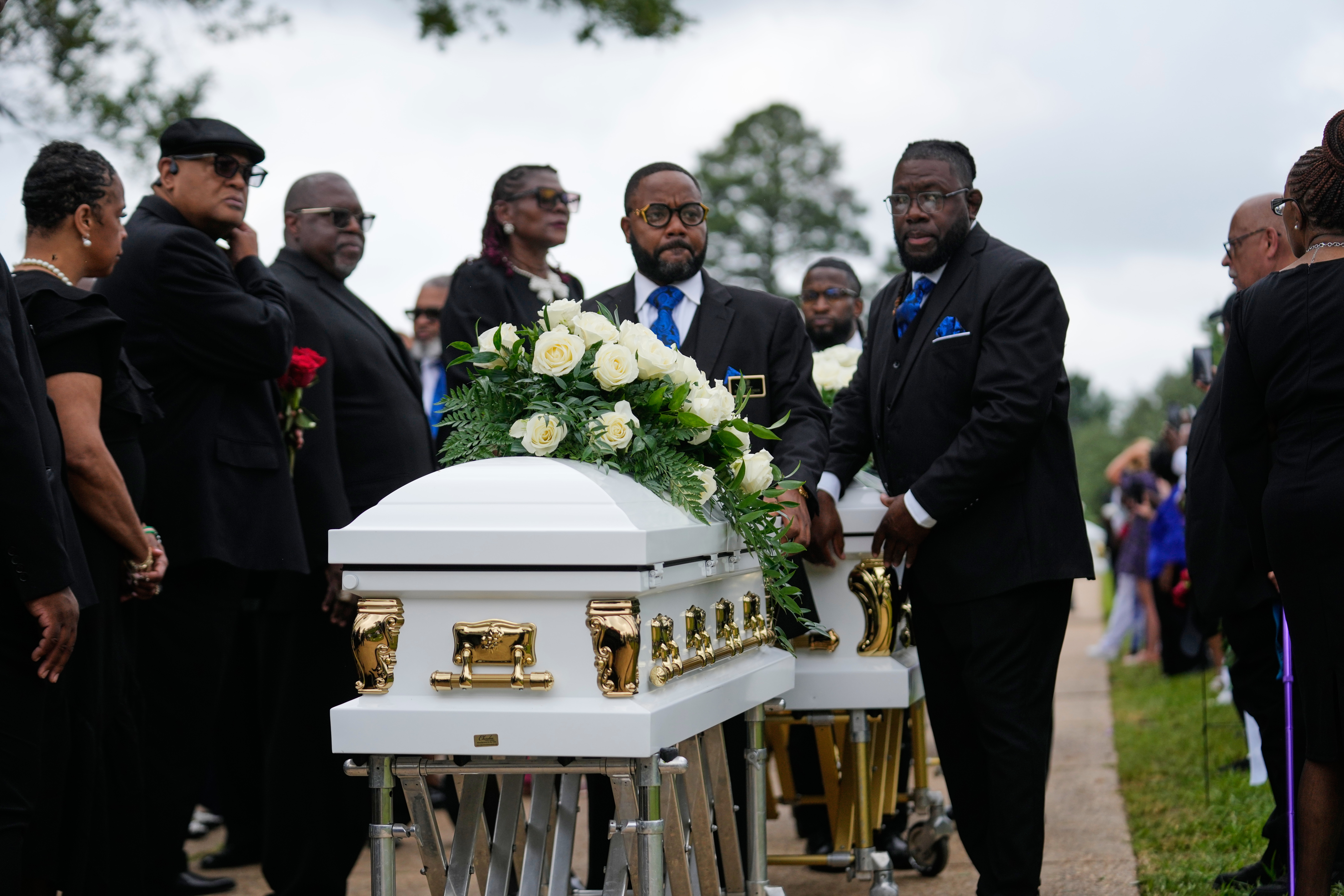 Prayers Up! Heartbreaking Photos Show Funeral Of 8 Children Killed In Louisiana Mass Shooting (UPDATE)