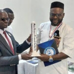 New Ambassador of Peace receives Peace Pole, Nigeria, Africa. New-Ambassador-of-Peace-receives-Peace-Pole-Nigeria-Africa-01