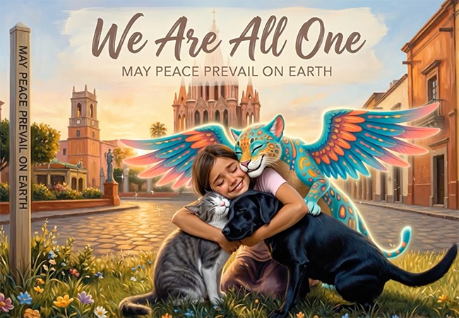 PeacePaws MythWalkers: Legends, Love & the Message of Peace, May Peace Prevail On Earth!