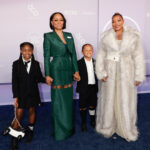 Hey Fam! Queen Latifah Stuns Fans After Poppin’ Out On AMAs Red Carpet With Her Partner Eboni Nichols & Young Son (VIDEOS) Queen-Latifah-Sparks-Reactions-AMAs-Red-Carpet-Partner-Eboni-Nichols-Son-Rebel-Videos-2