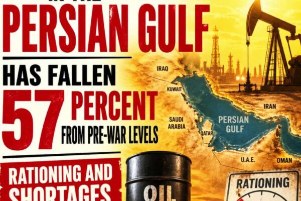 Oil Production In The Persian Gulf Has Fallen 57 Percent From Pre-War Levels – Rationing And Shortages Are Coming