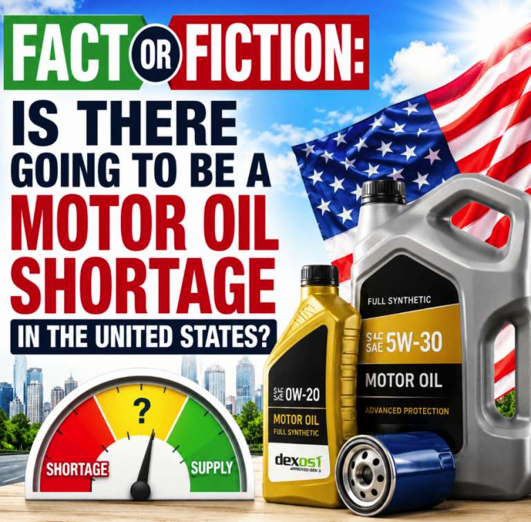 Fact Or Fiction: Is There Going To Be A Motor Oil Shortage In The United States?