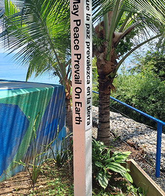 We Planted our Third Peace Pole!  Costa Rica