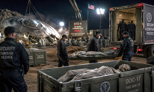 Insiders claim crashed UFOs and Alien Bodies are being hidden