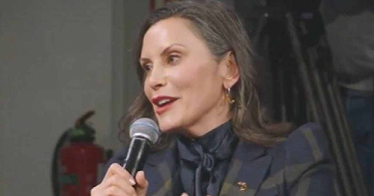 SHE’S OUT? Michigan Governor Gretchen Whitmer Claims She is NOT RUNNING for President in 2028 (VIDEO)