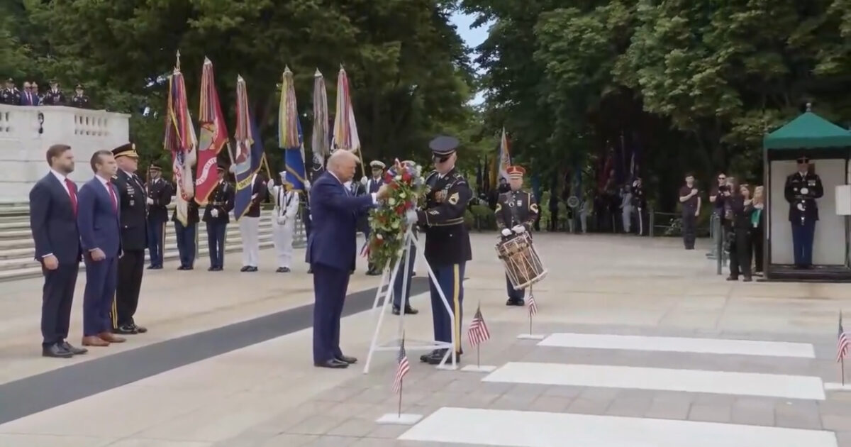 WATCH LIVE: President Trump Delivers Remarks at Memorial Day Wreath Laying Ceremony – 12 PM ET