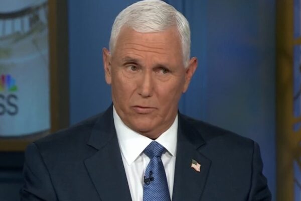 WATCH: Turncoat Mike Pence Calls Trump’s Weaponization Fund “Deeply Offensive” and “a Bad Idea From the Start”
