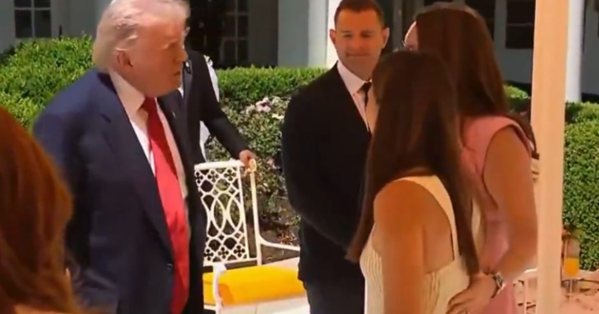 President Trump Personally Greets Angel Moms and Gold Star Moms in the Rose Garden (VIDEO)