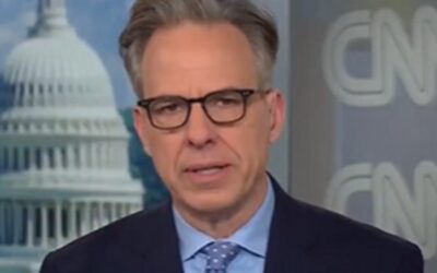 Slimy Jake Tapper of CNN Weaves Vast, Trump-Driven Conspiracy as Reason for Colbert Cancellation – Waves Away Millions Lost Annually by the Show (VIDEO)