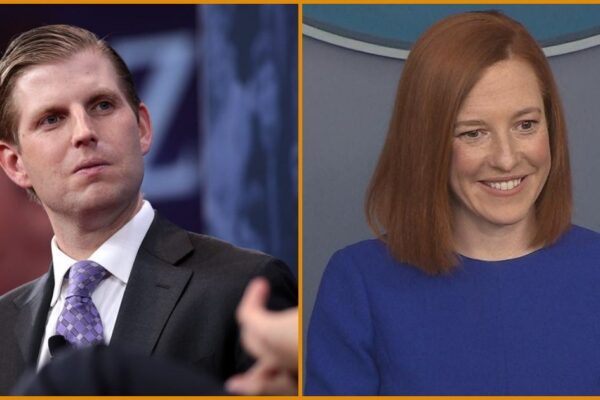 Eric Trump Threatens to Sue Lying Jen Psaki and MSNOW Over Blatant Fake News About China Trip