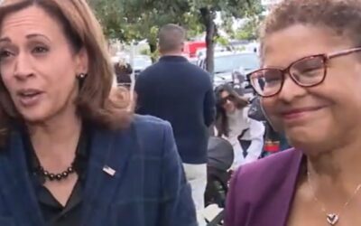 Kamala Harris Endorses Disastrous Los Angeles Mayor Karen Bass for Reelection – Claims She Stamped Out Crime and Homelessness
