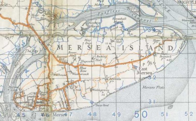 mersea island map 405870aced80cdf1133881eb01abe0e3 800 Paranormal Daily News