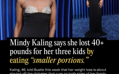 Mindy Kaling Lost 40 Pounds Without a Restrictive Diet. She’s Never Weighed Herself During It.