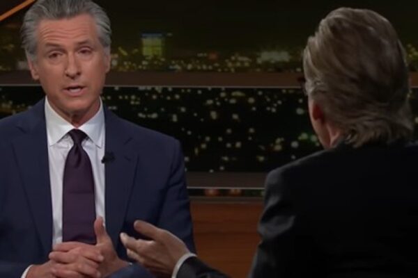 WATCH: A Cocky Gavin Newsom Gets HAMMERED by His “Friend” Bill Maher on Multiple Damning Failures During Surprisingly Tough Interview