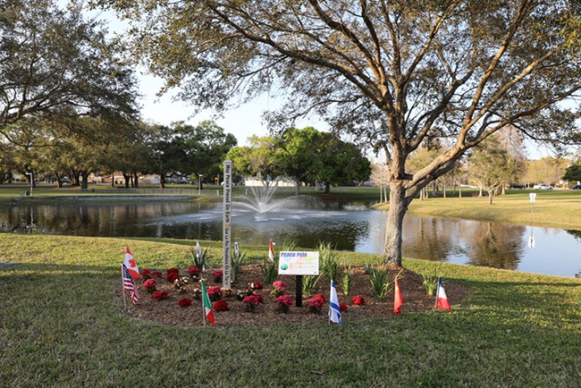 Beyond Planting Peace Poles – Uniting for Peace, Uniting for Good, Dunedin, Florida, USA.