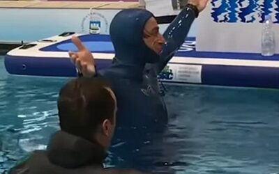 56-Year-Old Freediver Holds Breath For Almost 25 Minutes Breaking Record