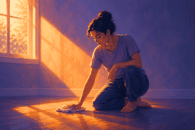 How My Need to Clean Was a Childhood Coping Skill