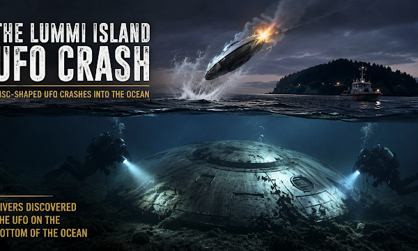 The crashed UFO that vanished from the seafloor near Lummi Island