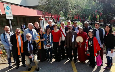 Peace Ceremony at Milan City 5th District, Special Council for Peace, Milan, Italy.