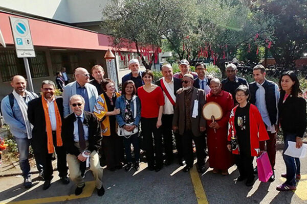 Peace Ceremony at Milan City 5th District, Special Council for Peace, Milan, Italy.