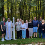 Peace Pole Blessed at St. Joseph’s Church, Charlton, Massachusetts, USA. Peace-Pole-Blessed-at-St-Josephs-Church-Charlton-Massachusetts-USA