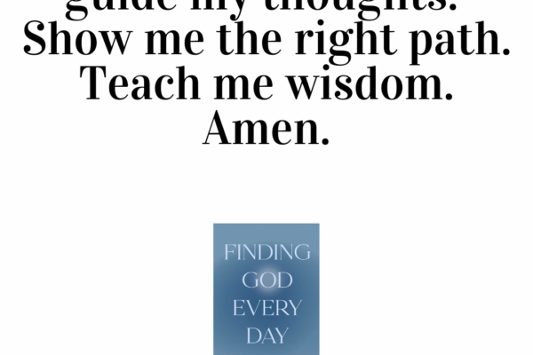 A Prayer To Stop Looking Back And Trust What’s Ahead