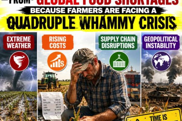 We Are 6 Months From Global Food Shortages Because Farmers Are Facing A Quadruple Whammy Crisis