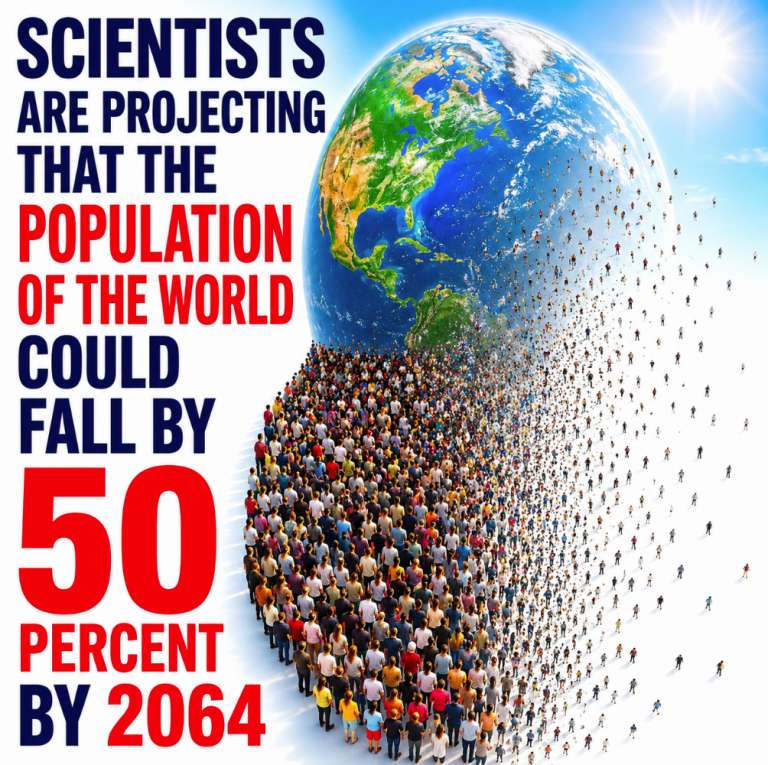 What Do They Have Planned? Scientists Are Projecting That The Population Of The World Could Fall By 50 Percent By 2064