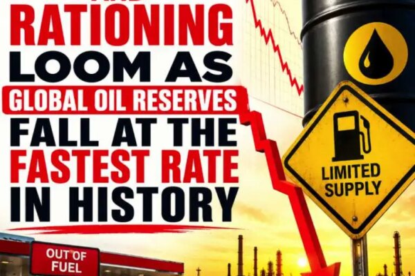 Shortages And Rationing Loom As Global Oil Reserves Fall At The Fastest Rate In History