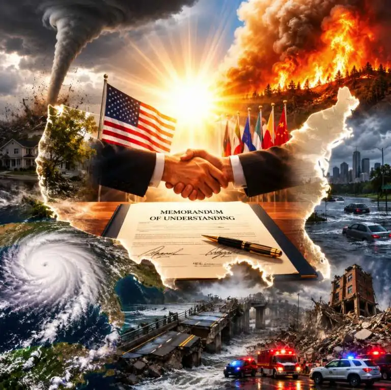 Is It Just A Coincidence That So Many Disasters Are Suddenly Hitting The United States The Same Week The Memorandum Of Understanding Was Signed?
