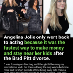 Angelina Jolie Only Went Back to Acting Because It Was the Fastest Way to Make Money and Stay Near Her Kids After the Brad Pitt Divorce angelina-jolie-only-went-back-to-acting-because-it-was-the-fastest-way-to-make-m-2