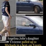 Angelina Jolie’s 17-Year-Old Daughter Vivienne Pulled Up to Michaels in a Seriously Beat-Up Toyota Sedan to Buy Art Supplies angelina-jolie-s-17-year-old-daughter-vivienne-pulled-up-to-michaels-in-a-seriou-2