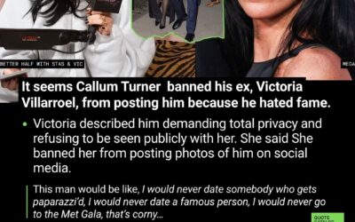 Callum Turner Allegedly Banned Victoria Villarroel from Posting Him Because He Hated Fame, Now He’s Everywhere with Dua Lipa