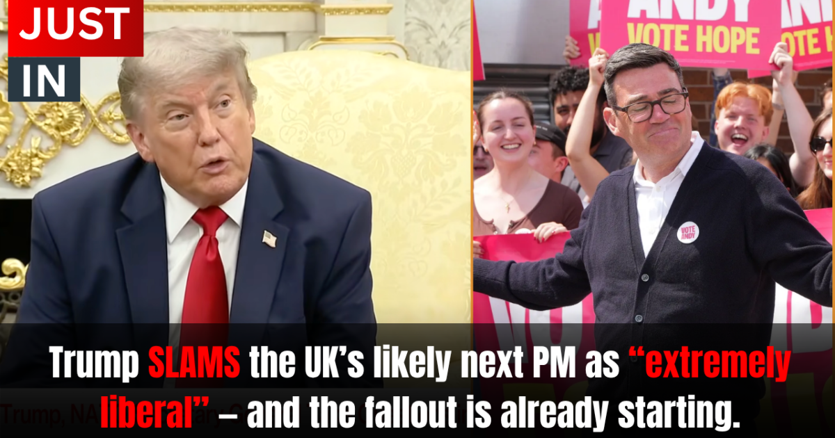 Trump SLAMS UK’s Likely Next PM: “Extremely Liberal” — Here’s Why (VIDEO)