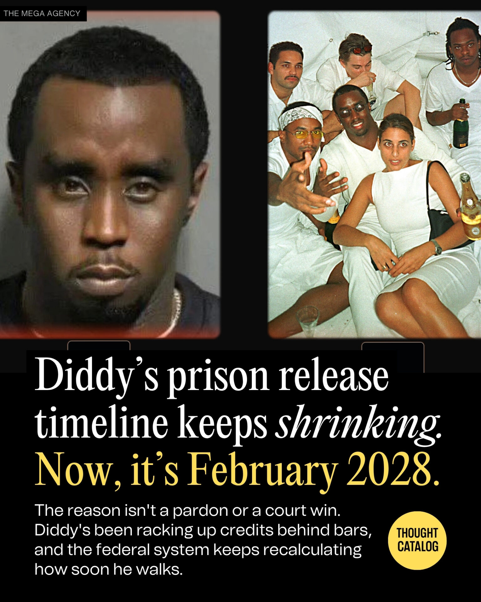 Diddy’s Prison Release Timeline Keeps Shrinking. Now, It’s February 2028