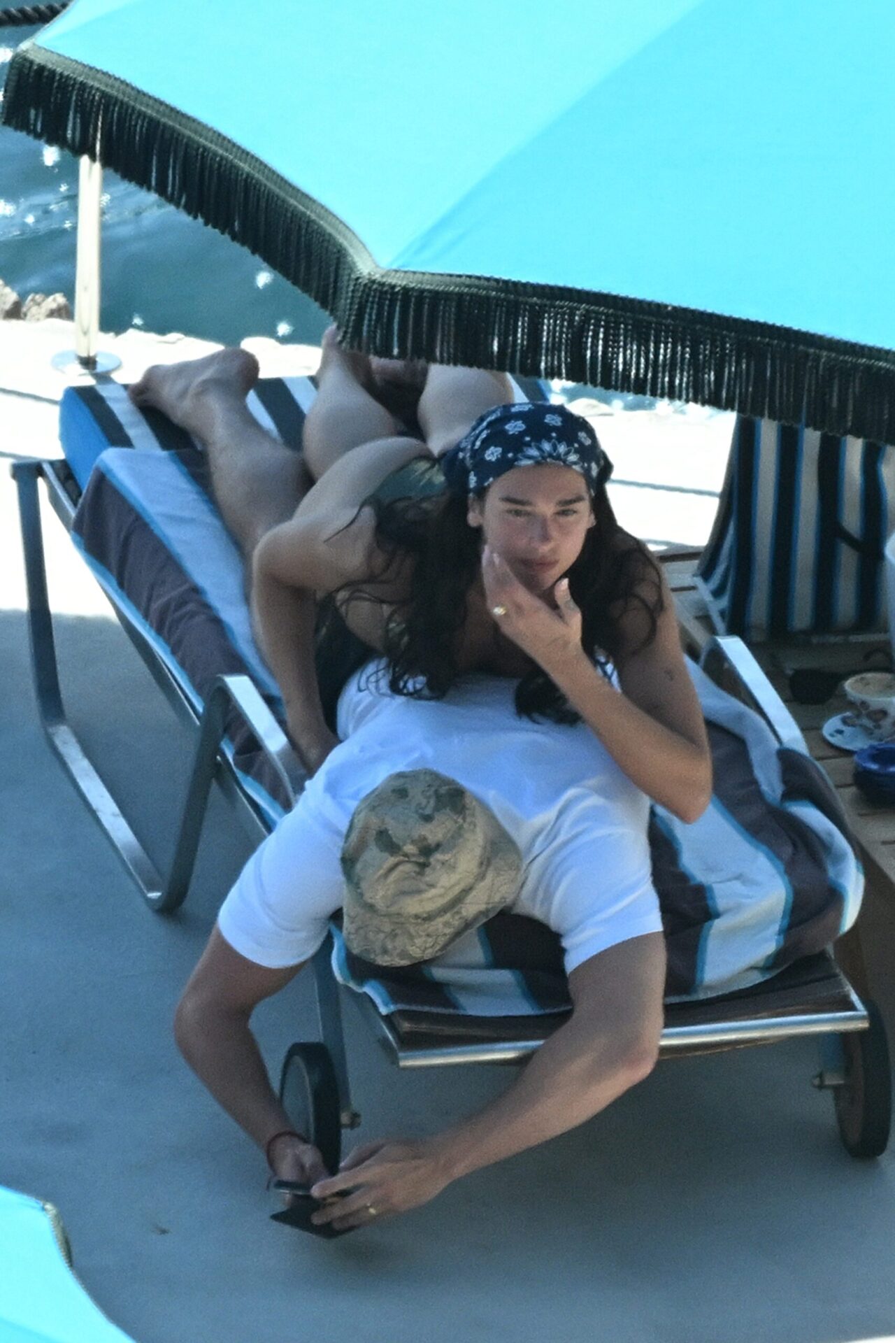 Dua Lipa and Callum Turner Do What Insanely Hot, Insanely Rich Newlyweds Do on the Amalfi Coast