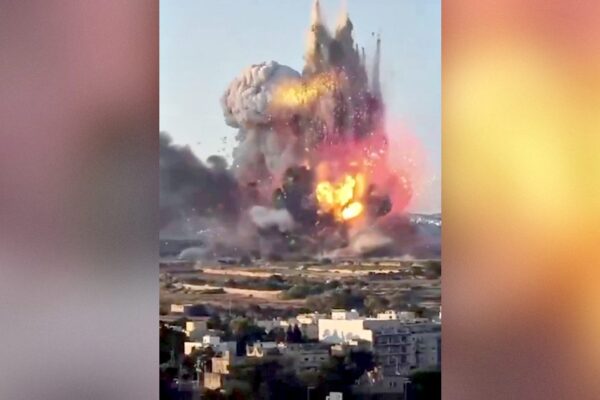 SHOCK VIDEO: Blaze at Fireworks Factory in Malta Causes MASSIVE Explosion