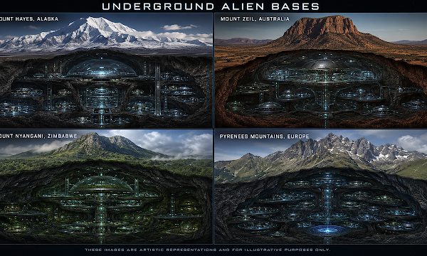 Former Stargate remote viewer claims four alien bases are hidden on Earth