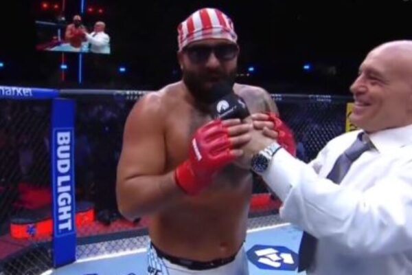 UFC Fighter Josh Hokit Wins Bout at White House Octagon – Then Tells Crowd, “Michelle Obama Is a Man”