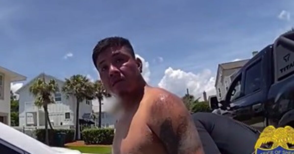 Florida Police Officer Delivers Cold Reality Check to Illegal Alien P*dophile After He’s Busted for Trying to Solicit Children (VIDEO)