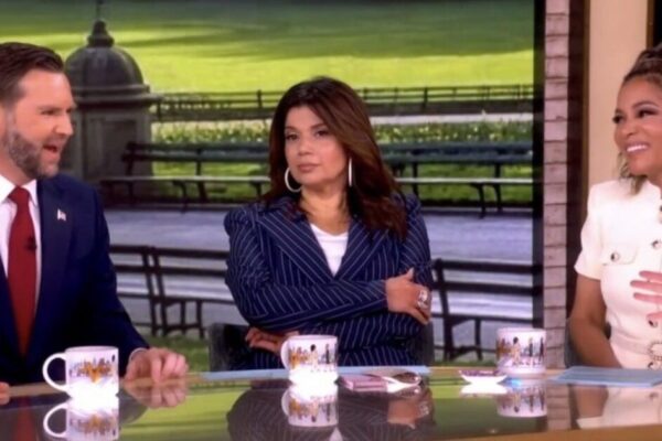 WATCH: Vance Fights Off Leftist Hags on The View Accusing Him of Racism and “Erasing Black History”, Defending Criminal Illegal Aliens